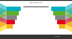 Desktop Screenshot of eiger-indonesia.com